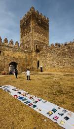 Feria del libro usado en el castillo
